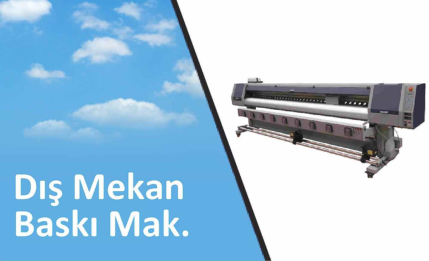 320cm Solvent</br>Baskı Makinesi